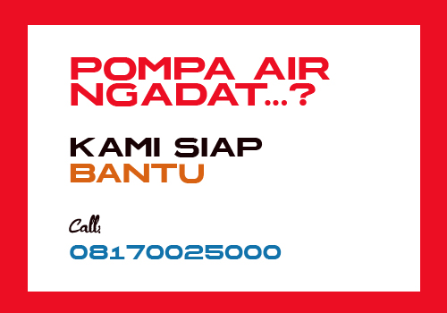 Jasa perbaikan pompa air, sumur yang bermasalah, dan masalah lain terkait air di rumah